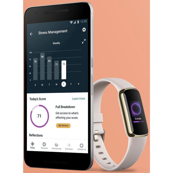 Fitbit Luxe Smart Band - FB422GLWT