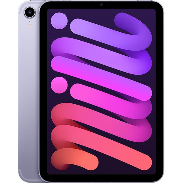 Apple iPad mini (6th Generation) A2568 Tablet - 8.3" - Hexa-core (A15 Bionic Dual-core (2 Core) 2.93 GHz Quad-core (4 Core)) - 4 GB RAM - 64 GB Storage - iPadOS 15 - 5G - Purple - MK8E3LL/A