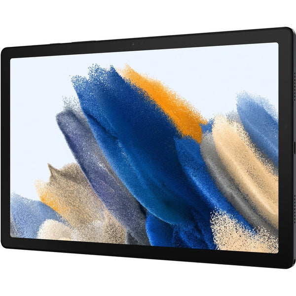 Samsung Galaxy Tab A8 SM-X200 Tablet - 10.5" WUXGA - Octa-core (Cortex A75 Dual-core (2 Core) 2 GHz + Cortex A55 Hexa-core (6 Core) 2 GHz) - 4 GB RAM - 64 GB Storage - Android 11 - Dark Gray - SM-X200NZAEXAR