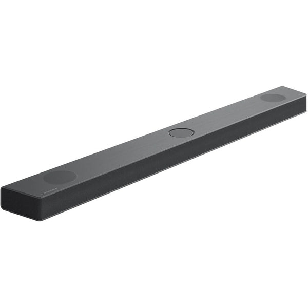 LG S90QY 5.1.3 Sound Bar Speaker - 570 W RMS - Alexa, Google Assistant Supported - Dark Steel Silver - S90QY