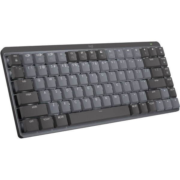 Logitech MX Mechanical Mini Minimalist Wireless Illuminated Keyboard (Linear) (Graphite) - 920-010551