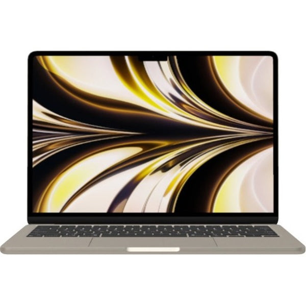 Apple MacBook Air MLY13LL/A 13.6" Notebook - 2560 x 1664 - Apple M2 Octa-core (8 Core) - 8 GB Total RAM - 256 GB SSD - Starlight - MLY13LL/A