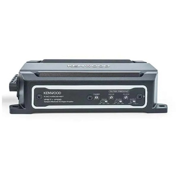 Kenwood KAC KAC-M5024BT Car Amplifier - 300 W RMS - 600 W PMPO - 4 Channel - Class D - KAC-M5024BT