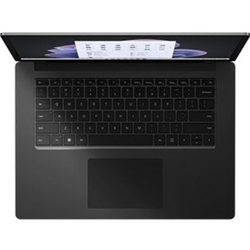 Microsoft Surface Laptop 5 13.5" Touchscreen Notebook - 2256 x 1504 - Intel Core i7 12th Gen i7-1255U Deca-core (10 Core) - Intel Evo Platform - 16 GB Total RAM - 16 GB On-board Memory - 512 GB SSD - Matte Black - RBG-00026