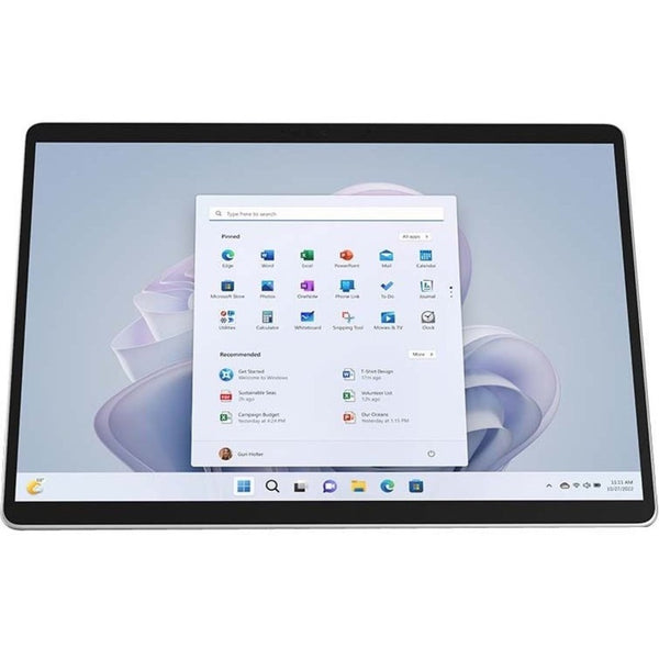 Microsoft Surface Pro 9 Tablet - 13" - Core i7 12th Gen i7-1255U Deca-core (10 Core) - 16 GB RAM - 512 GB SSD - Windows 11 Home - Platinum - QIX-00001