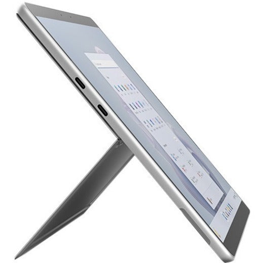 Microsoft Surface Pro 9 Tablet - 13" - Core i5 12th Gen i5-1235U Deca-core (10 Core) - 8 GB RAM - 128 GB SSD - Windows 11 Home - Platinum - QCB-00001