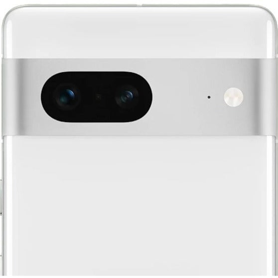 Google Pixel 7 128 GB Smartphone - 6.3" OLED Full HD Plus 1080 x 2400 - Octa-core (Cortex X1Dual-core (2 Core) 2.85 GHz + Cortex A78 Dual-core (2 Core) 2.35 GHz + Cortex A55 Quad-core (4 Core) 1.80 GHz) - 8 GB RAM - Android 13 - 5G - Snow - GA03933-US