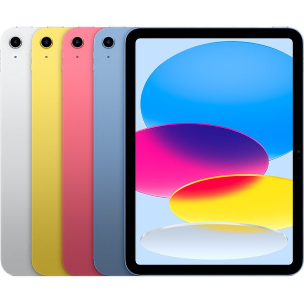 Apple iPad (10th Generation) A2696 Tablet - 10.9" - Apple A14 Bionic Hexa-core - 256 GB Storage - iPadOS 16 - Yellow - MPQA3LL/A