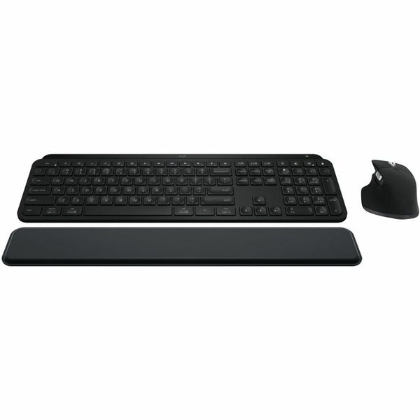 Logitech MX Keys S Combo - Performance Wireless Keyboard and Mouse with Palm Rest - 920-012274