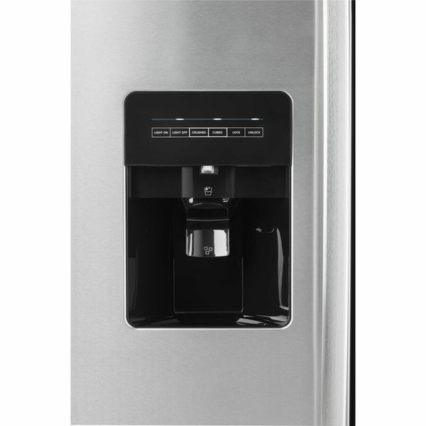 Amana 36-inch Side-by-Side Refrigerator with Dual Pad External Ice and Water Dispenser - ASI2575GRS