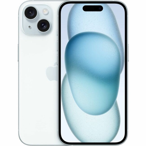 Apple iPhone 15 Plus A2847 256 GB Smartphone - 6.7" OLED 2796 x 1290 - Hexa-core (EverestDual-core (2 Core) 3.46 GHz + Sawtooth Quad-core (4 Core) 2.02 GHz - 6 GB RAM - iOS 17 - 5G - Blue - MU013LL/A