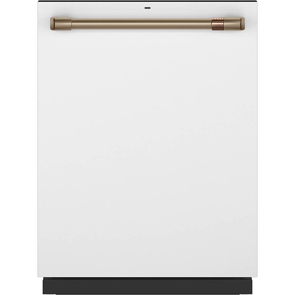Café - 24" Top Control Tall Tub Built-In Dishwasher with Stainless Steel Tub, Customizable - Matte White -