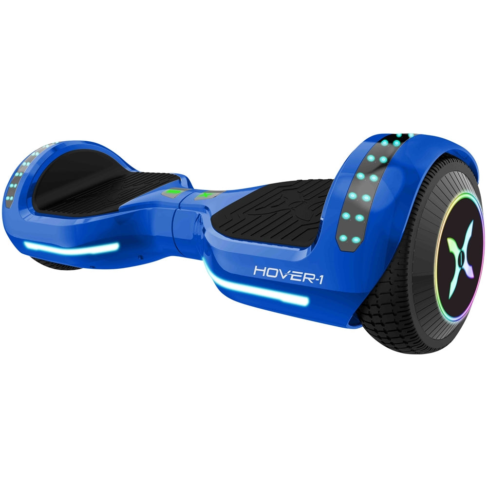 Hover-1 - Origin Self Balancing Scooter w/6 mi Max Operating Range & 7 mph Max Speed - Blue -