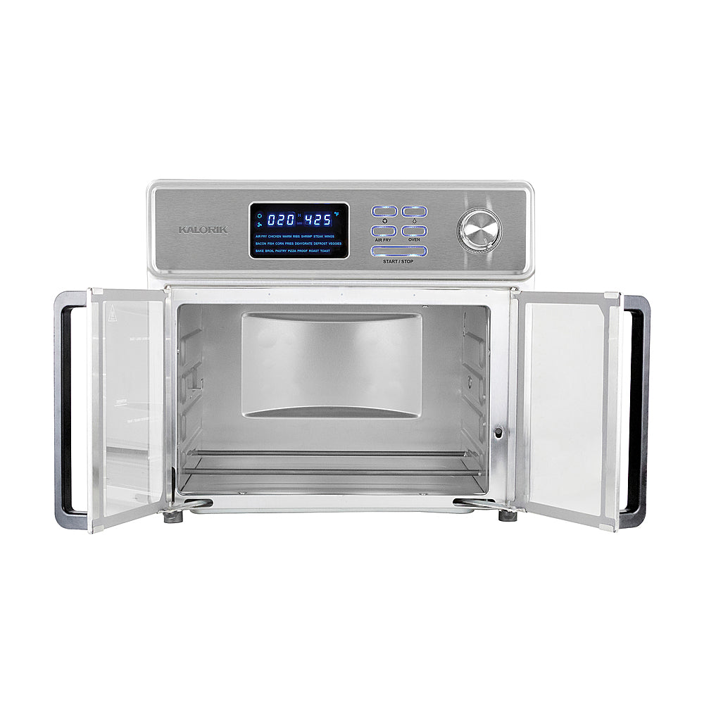 Kalorik - 26qt Digital Maxx Air Fryer Oven - Stainless Steel -