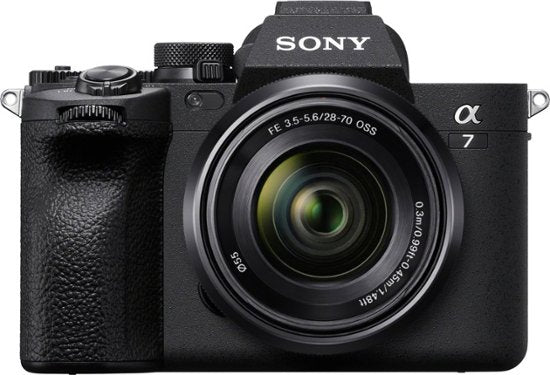 Sony - Alpha 7 IV Full-frame Mirrorless Interchangeable Lens Camera with SEL2870 Lens - Black -