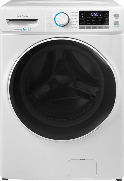 Insignia™ - 4.5 Cu. Ft. High-Efficiency Front Load Washer - White -