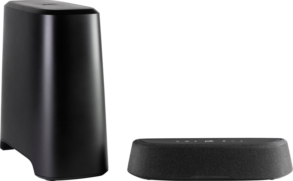 Polk Audio - MagniFi Mini AX 3.1 Ch Soundbar with Dolby Atmos and VoiceAdjust - Black -