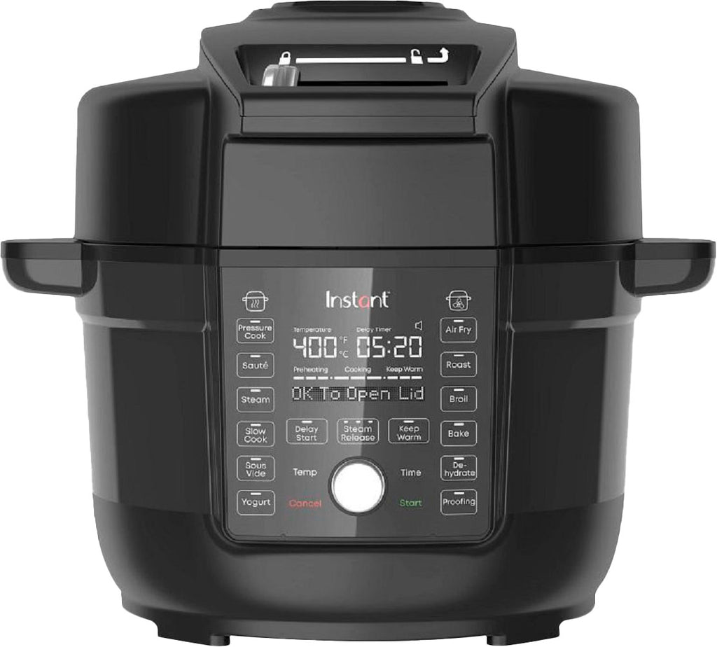 Instant Pot - Duo Crisp with Ultimate Lid Multi-Cooker + Air Fryer, 6.5 Quart - Black -