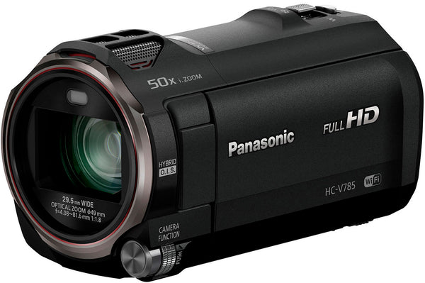 Panasonic - HC-V785K Full HD Video Camera Camcorder with 20X Optical Zoom - Black -