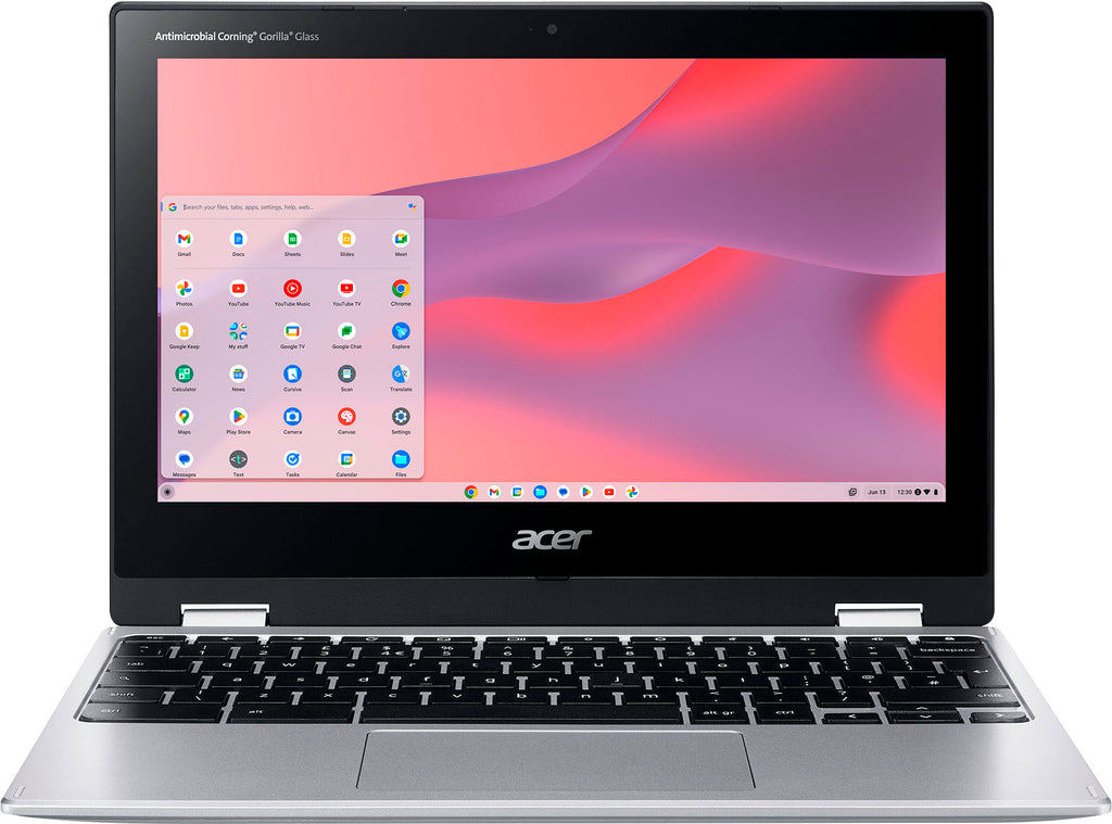 Acer - Chromebook Spin 311 – 11.6" 2-in-1 Touch Screen Laptop - GB eMMC - Pure Silver -