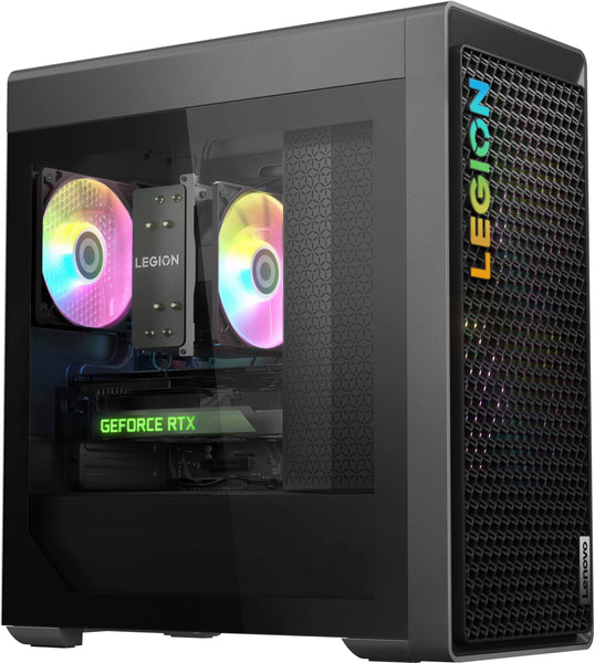 Lenovo - Legion Tower 5 AMD Gaming Desktop - AMD Ryzen 7-7700X - 16GB Memory - NVIDIA GeForce RTX 4070 12GB - 512GB SSD + 1TB HDD - Storm Gray -