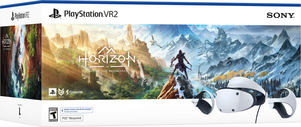 Sony - PlayStation VR2 Horizon Call of the Mountain bundle - White