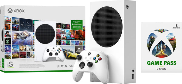 Microsoft Xbox Series S - Starter Bundle - game console - 512 GB SSD - robot white -