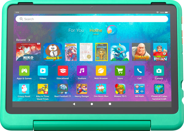 Amazon - Fire HD 10 Kids Pro - 10.1" Tablet (2023 Release) - 32GB - Mint -